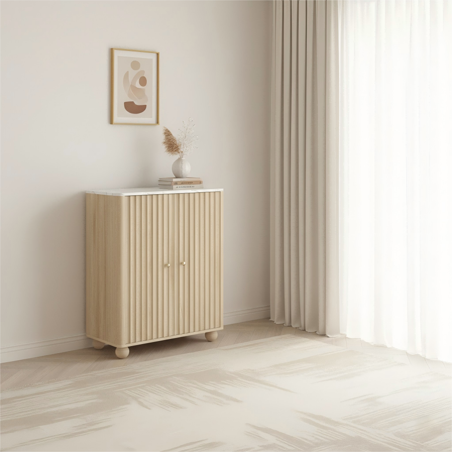 Aurea Line 2-Door Cabinet